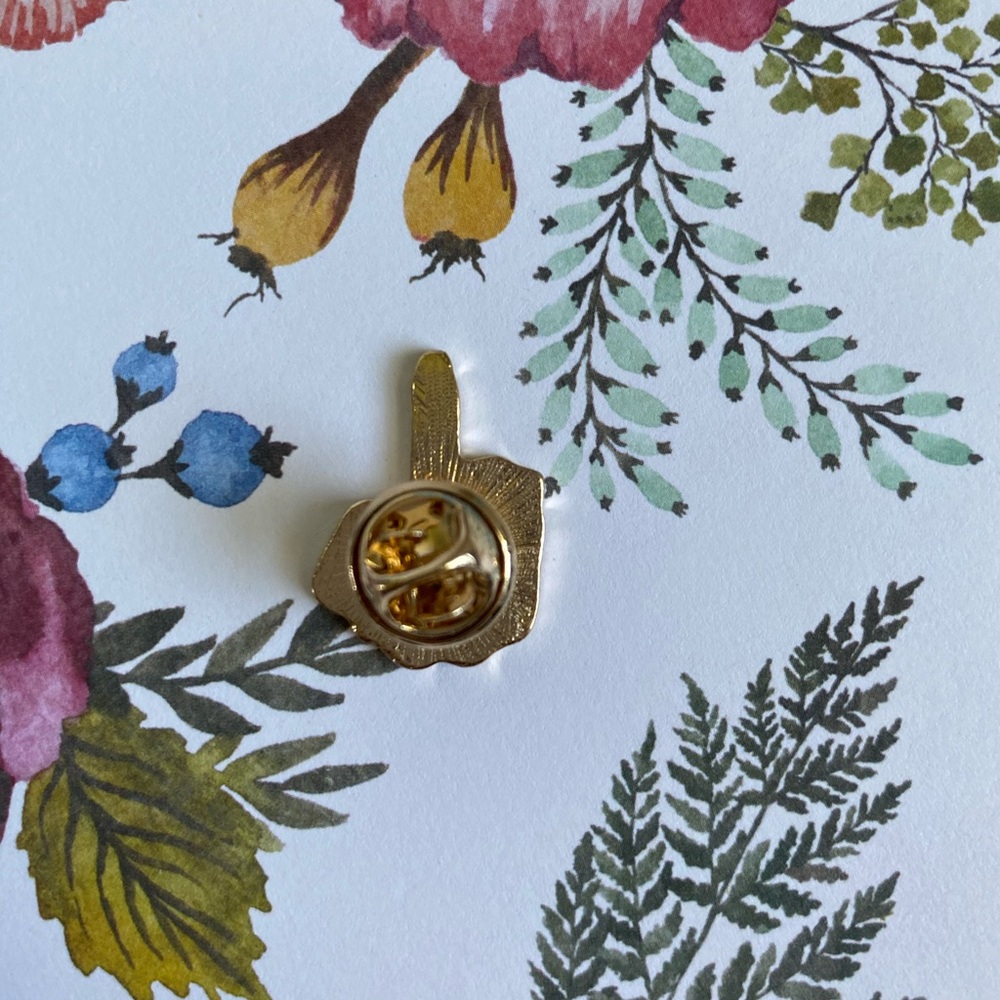 Middle Finger Pin - Picture 3 of 4